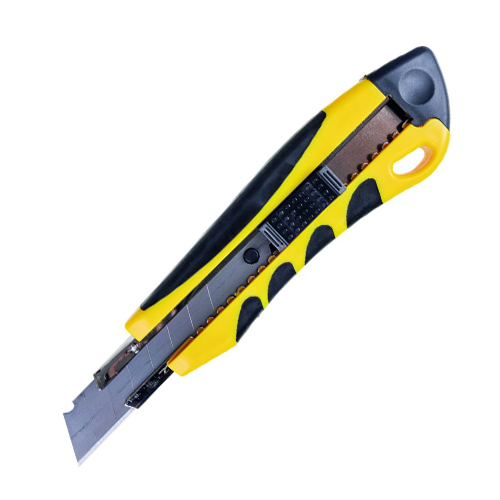 Ніж канцелярський 18мм з 3 лезами 15013821-99 (12/120) (OFFICE PRODUCTS)